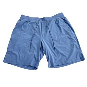 Lululemon Athletic Gym Shorts Men's XX Large Blue Unlined Sport Comfortable